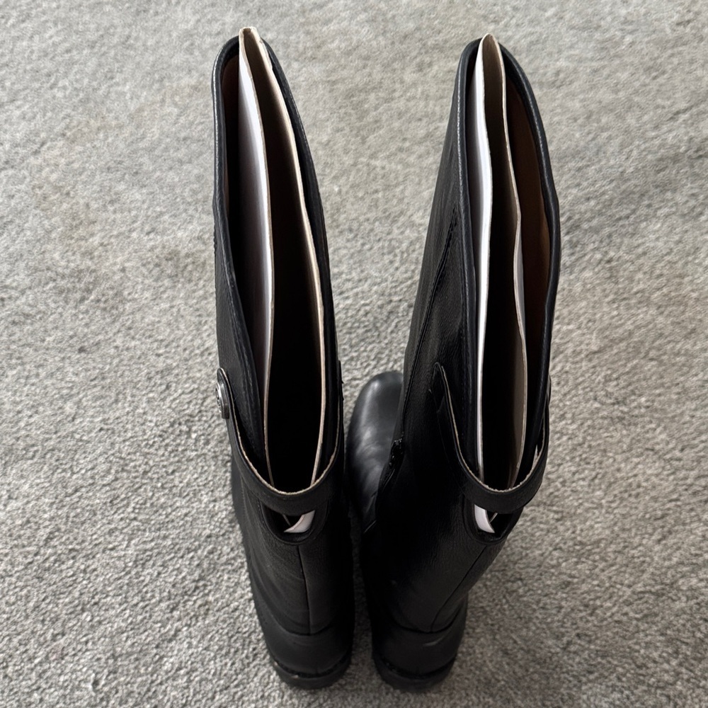 FRYE AND CO. Black Over the Knee Boots - Picture 4 of 6